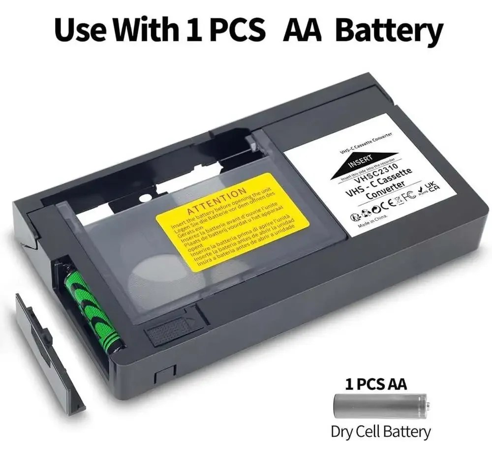 Supper Mechanism‎ VHSC2310 VHS-C Cassette Converter